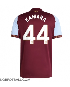 Billige Fotballdrakt Aston Villa Boubacar Kamara #44 Replika Hjemmedrakt 2025-26 Kortermet